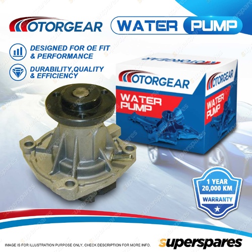Motorgear Water Pump for Jeep Cherokee XJ Classic Sport 2.5L Diesel VX VM