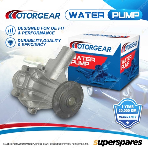 1 pc Motorgear Water Pump for Volvo 360 2.0L B200E 01/1985-12/1985