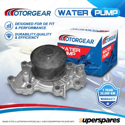 Motorgear Water Pump for Mitsubishi FTO Galant HJ 2.0L 2.5L 6A12 1993-1996