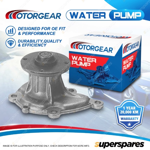 Motorgear Water Pump for Nissan 120Y B210 Sunny B310 Vanette C120 C20
