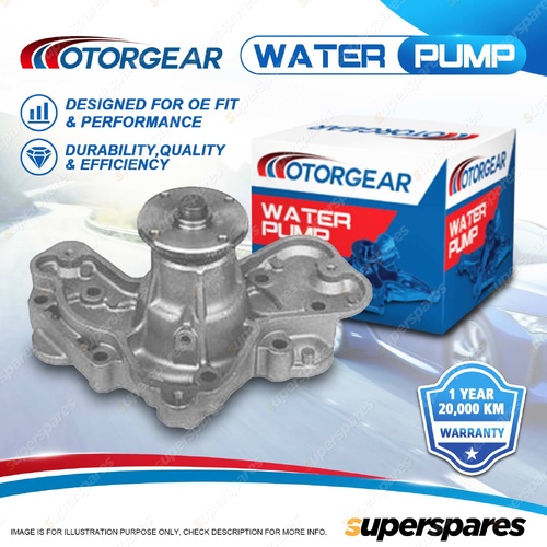 Motorgear Water Pump for Mazda 929 HC HCSP MPV LV LVEW 3.0L 1987-1995