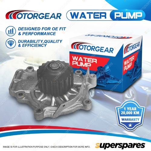 1 pc Motorgear Water Pump for Honda Prelude BA4 2.0L B20A 1987-1991