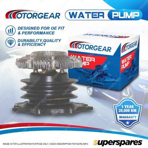 Motorgear Water Pump for Nissan Navara D21 RGD21 URGD21 TD25 2.5L 55KW