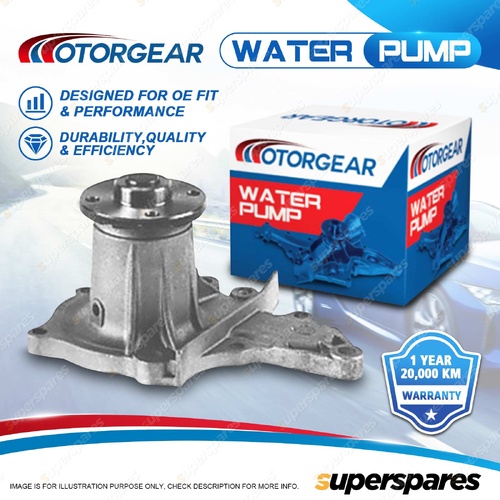 Motorgear Water Pump for Toyota Corolla AE90 AE92 AE95 1.4L 1.6L 1988-1994