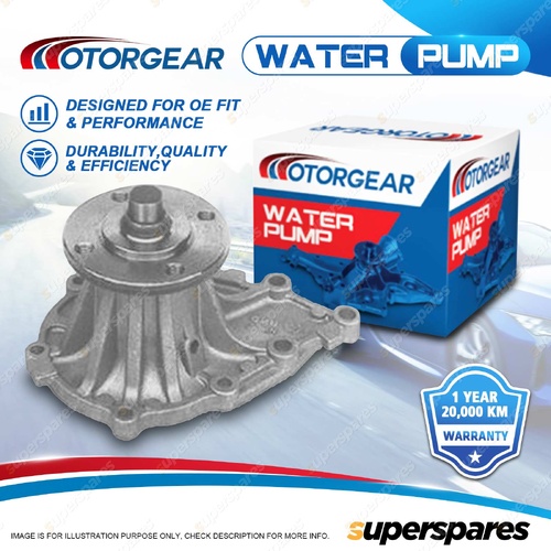 Motorgear Water Pump for Toyota Cressida MX83 Supra MA 70 71 1986-1992