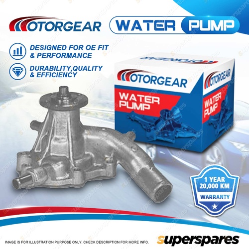 Motorgear Water Pump for Toyota Landcruiser FJ62 FJ70 FJ75 FJ80 1985-1992
