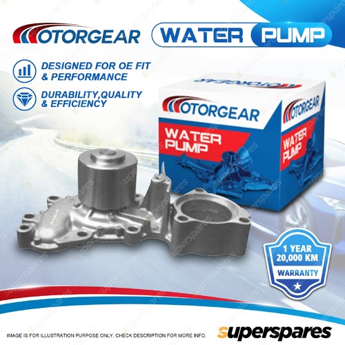 Motorgear Water Pump for Lexus Es300 ES300 3.0L V6 3VZ 6/1992-9/1996