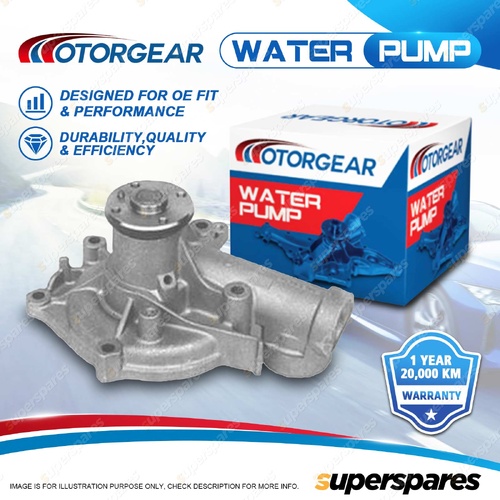 Motorgear Water Pump for Mitsubishi Galant HH Starwagon MY97 2.0L 2.4L