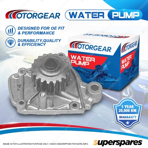 Motorgear Water Pump for Honda Civic EG EH ES 1.5L D15Z D15Y 1993-2018