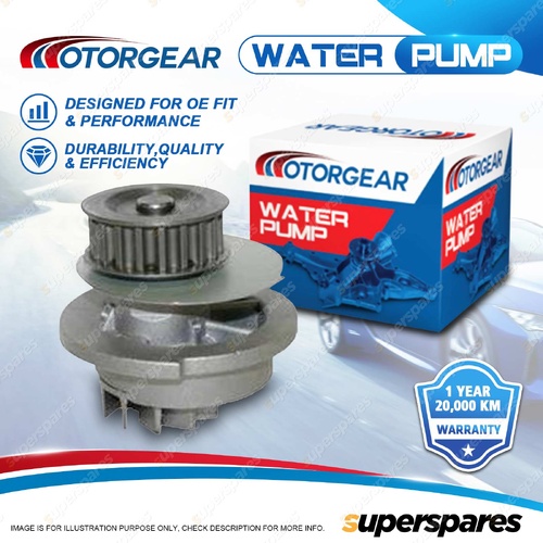 Motorgear Water Pump for Daewoo 1.5I 1.5L SOHC G15MF 07/1994-10/1995