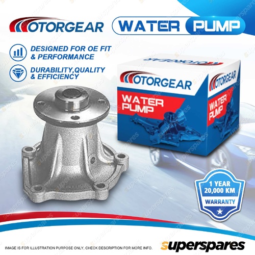 Motorgear Water Pump for Toyota Paseo EL45 Starlet EP82 EP9 1989-2018