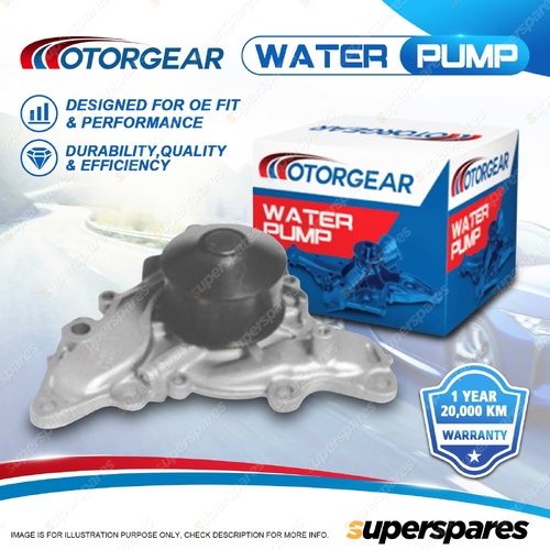 Motorgear Water Pump for Mitsubishi Magna TE TH TJ ES TW LS VR TL 3.0L 3.5L