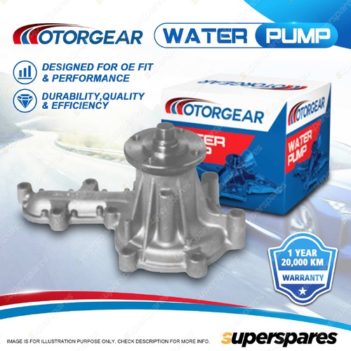 Motorgear Water Pump for Toyota Landcruiser HZJ 70 73 75 78 80 81 HDJ78 HDJ80