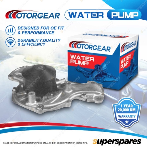 Motorgear Water Pump for Mitsubishi Pajero NJ NK V45 6G74 3.5L 153KW 1995-1997
