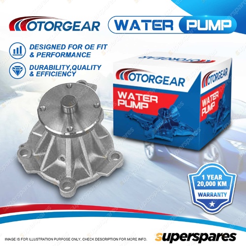Motorgear Water Pump for Mazda B Series B2600 2.6L EFI G6 12/1990-2018