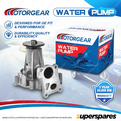 Motorgear Water Pump for Mitsubishi Pajero L044 L144 V34 Triton MJ MH
