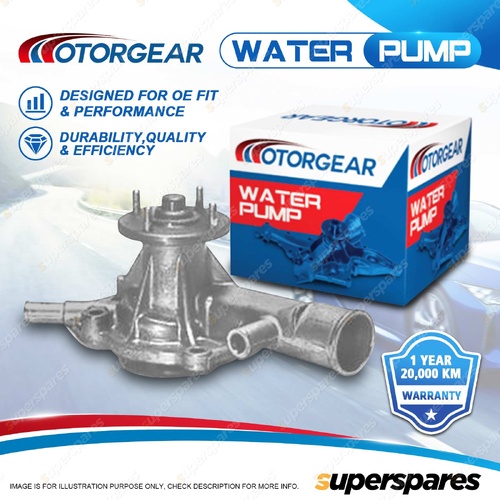 Motorgear Water Pump for Toyota T18 TE72 Liftback 1.8L 3TC 1979-1983