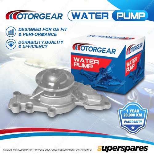 Motorgear Water Pump for Holden Commodore VS VT VX VY 3.8L V6 OHV 1996-2004