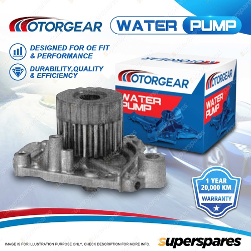 Motorgear Water Pump for Honda Civic EK 1.6L SOHC D16Y 1995-09/2000