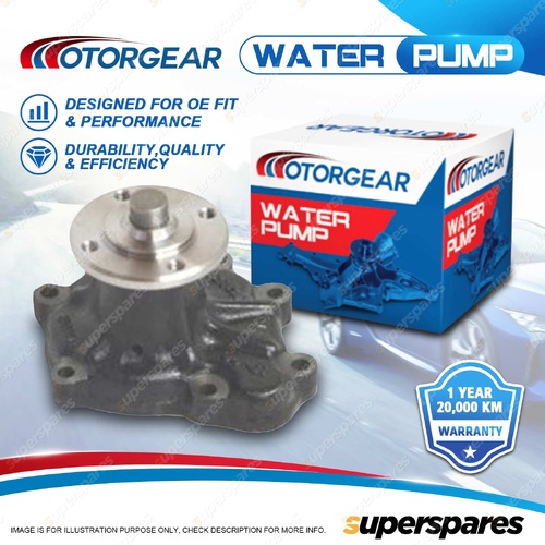 Motorgear Water Pump for Mazda T4000 T4600 4.0L 4.6L Diesel WG 1989-2000