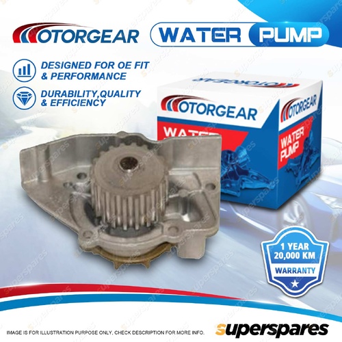 Motorgear Water Pump for Peugeot 306 1.9D 1.8i 405 406 2.0i 1.9L 2.0L