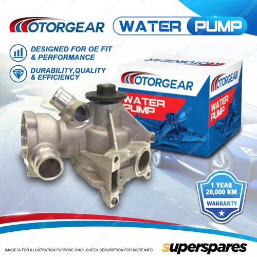 Motorgear Water Pump for Mercedes Benz 300 W C 124 300SL R129 1986-1993