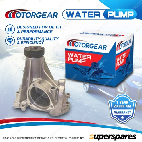Motorgear Water Pump for Mercedes Benz 420 560 W126 C126 560SEC 500SL R107