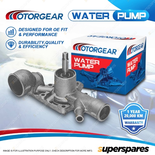 Motorgear Water Pump for Peugeot 404 Disengaged Fan 504 1971-1976