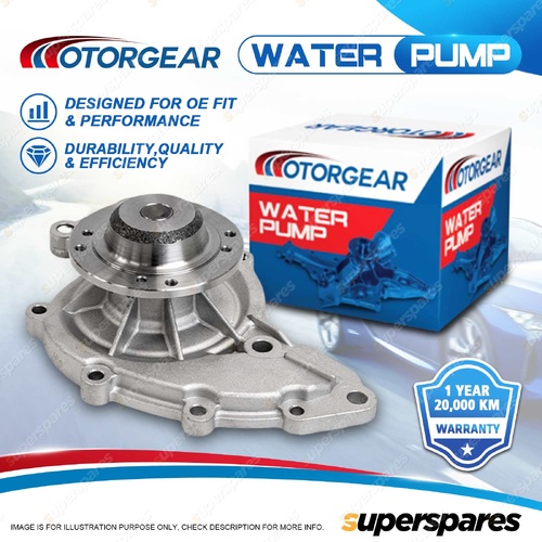 Motorgear Water Pump for Jaguar S Type 3.0L V6 AJ30 01/2002-12/2004