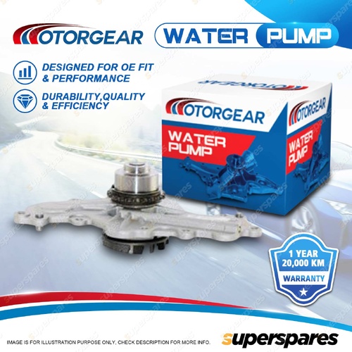 1 pc Motorgear Water Pump for Mazda CX9 TB 3.8L DOHC CA 12/2007-2018