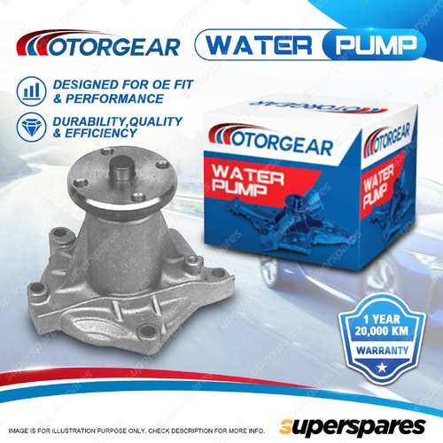 Motorgear Water Pump for Holden Jackaroo UBS17 Rodeo TFR 2.6L 4ZE1 1988-1998