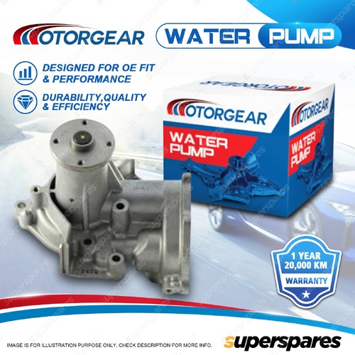 Motorgear Water Pump for Mitsubishi Triton ML MN 2.5L Turbo Diesel 4D56T