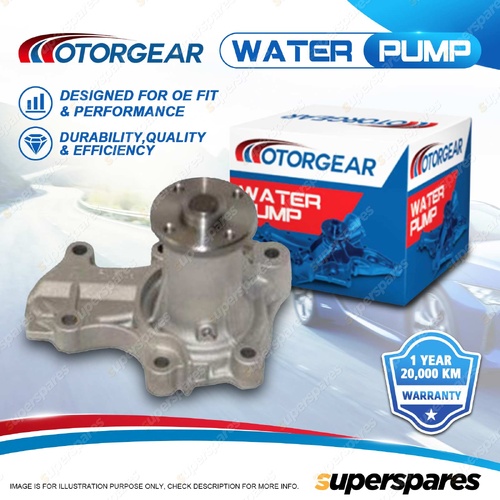 Motorgear Water Pump for Mitsubishi Lancer Mirage CE Pajero iO QA 1996-2018