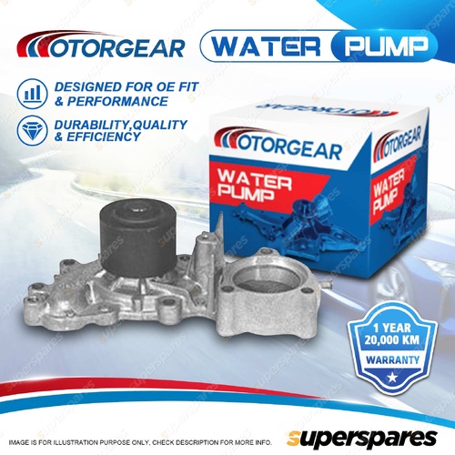 Motorgear Water Pump for Toyota Hilux VZN167 Landcruiser Prado KZJ VZJ 90 95