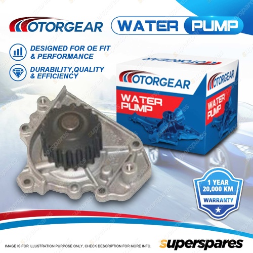 Motorgear Water Pump for Honda CRV RDL 2 2.0L DOHC B20B 1997-2001