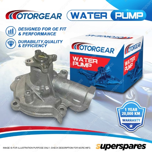 Motorgear Water Pump for Mitsubishi Magna TE TF Nimbus UG Rvr N13W