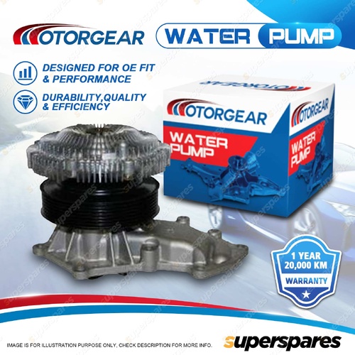 Motorgear Water Pump for Nissan Elgrand E50 Navara D22 Patrol GU 3.0L ZD30