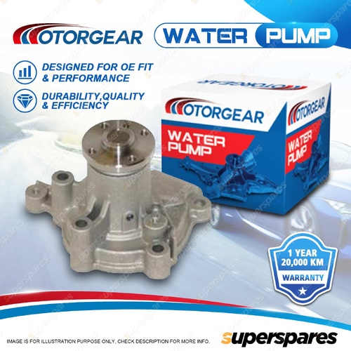 Motorgear Water Pump for Kia Cerato Sportage KM 2.0L DOHC G4GC 2004-2018