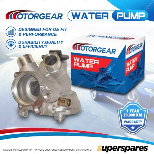 Motorgear Water Pump for Ssangyong Korando Musso Wagon 4WD 3.2L E23 E32