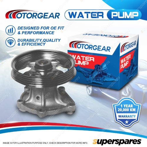 Motorgear Water Pump for Toyota Paseo El44 Starlet EP9 1.5L 1991-1995