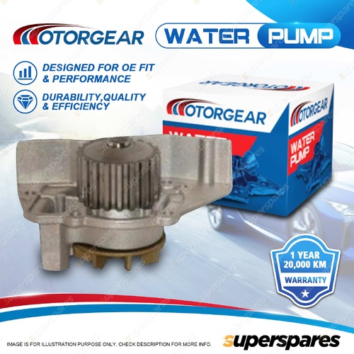 Motorgear Water Pump for Peugeot 206 306 406 605 2.0i 2.0L 10/1996-2018