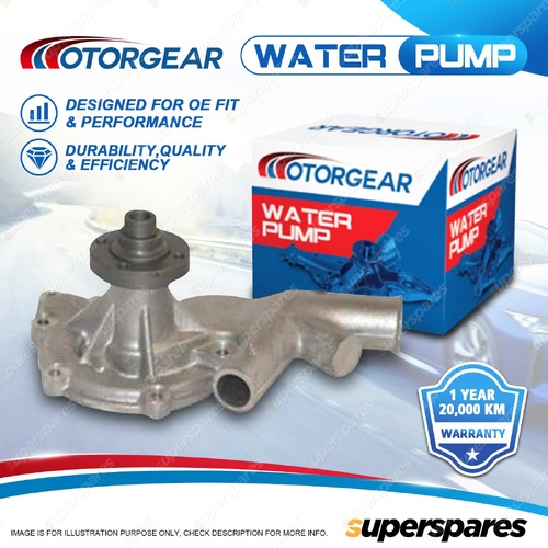 Motorgear Water Pump for Alfa Romeo 147 159 1.9L A2000 937A5000 2006-2018