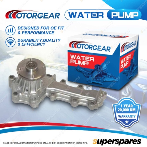 Motorgear Water Pump for Nissan Skyline R33 R32 R34 Stagea C34 2.5L 2.6L