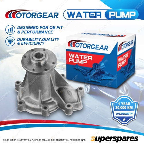 Motorgear Water Pump for Ssangyong Korando 4WD Musso Sports Rexton Y200 Y220