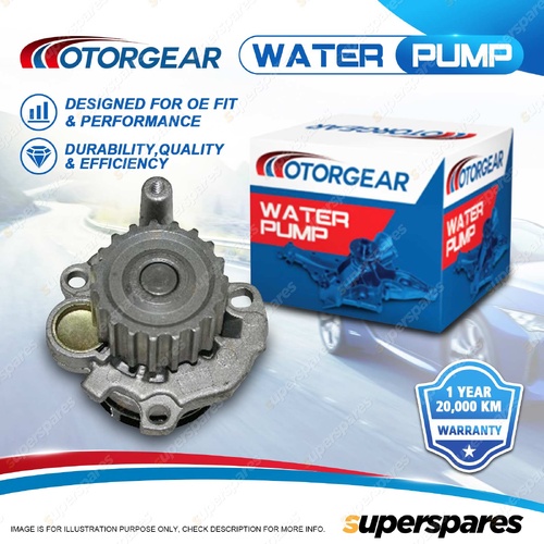 1 piece of Motorgear Water Pump for Audi A4 B6 2.0L ALT 07/2001-2018