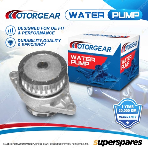 Motorgear Water Pump for Volkswagen Polo 4 Door Hatch 1.6L 16 Valve AEE 96-18