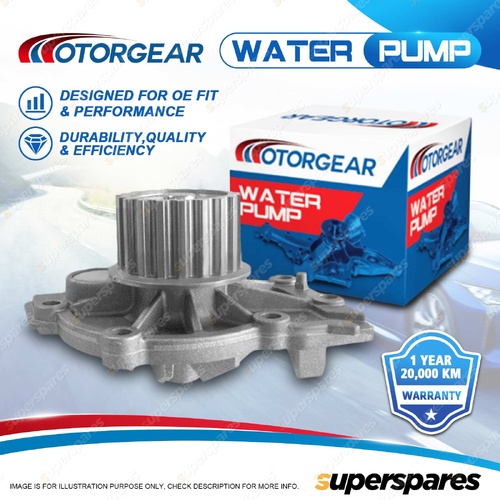Motorgear Water Pump for Volvo XC70 XC90 2.4L 2.9L B5244T B6294T 2003-2018