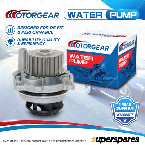 Motorgear Water Pump for Audi A3 8P 2.0L DOHC BMB BLR BWA 6/2004-2018