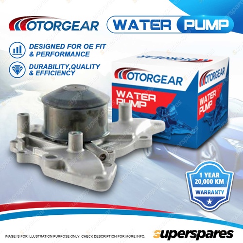 1 pc Motorgear Water Pump for Kia Sorento 3.5L DOHC G6CU 02/2003-2018