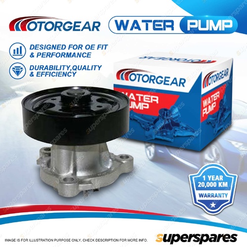 Motorgear Water Pump for Nissan X Trail T30 T31 2.5L 16V DOHC QR25 DE 01-18